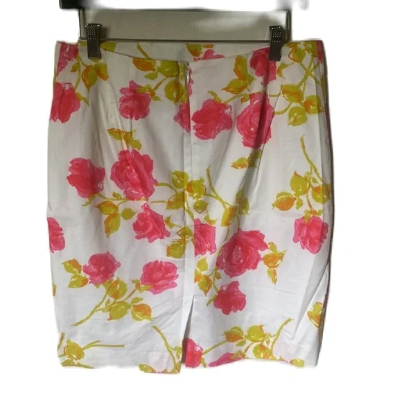 {ANN TAYLOR} ~ 10P ~ Floral ~ lined ~ and like new! - Picture 2 of 8